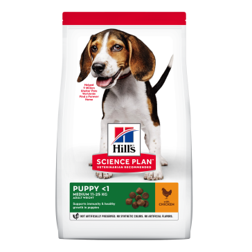 Hill's Science Plan Chicken Medium Puppy Dog Food -2.5kg