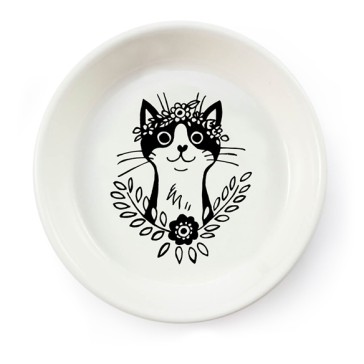 Sugar & Vice Handmade Ceramic Bohemian Cat Trinket Tray
