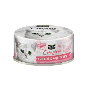 Kit Cat Complete Cuisine Chicken And Goji Berry In Broth Adult Cat Wet Food-70g