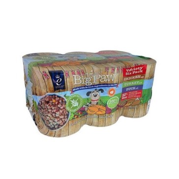 Little Big Paw Variety Pack Dog Wet Can Food-6x390g