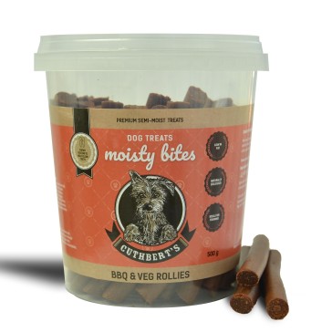 Cuthbert's Semi-Moist BBQ & Veg Dog Treat - 500g