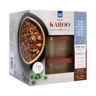 Montego Karoo All Breed Ostrich Wet Cat Food Tub - 3x125g