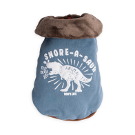 Dog's Life DLWN Snore-A-Saur Dog Winter Cape - Blue