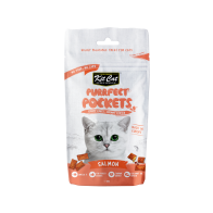 Kit Cat Purrfect Pockets Salmon Cat Treats-60g