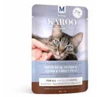 Montego Karoo Ostrich, Lamb & Green Peas Adult Cat Wet Food Pouch-85g