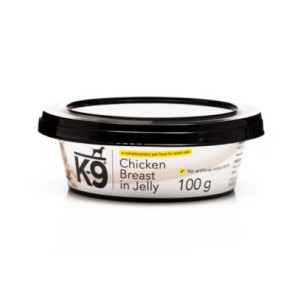 K-9 Chicken Breast in Jelly Cat Food Tubs -Pack12