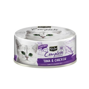 Kit Cat Complete Cuisine Tuna and Chicken In Broth Adult Cat Wet Food-70g