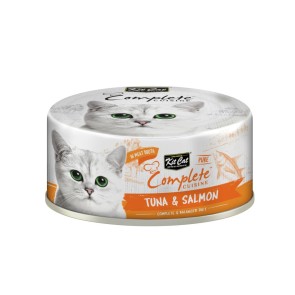 Kit Cat Complete Cuisine Tuna And Salmon In Broth Adult Cat Wet Food-70g
