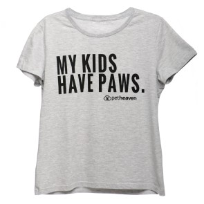 Pet Heaven Ladies Light Grey T-shirt