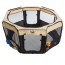 Cosmic Pets Collapsible Pet Pen-Black