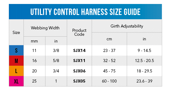 Rogz Size Chart